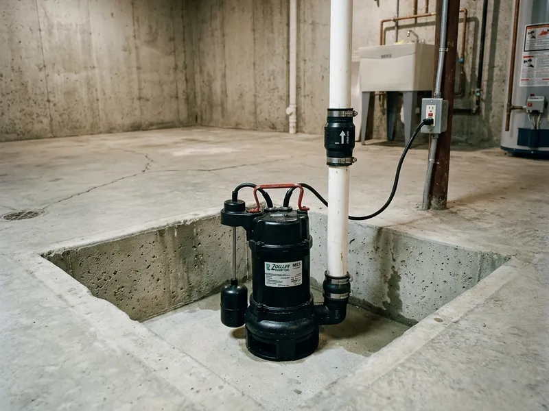 Sump Pump Installation Plumber in Celeste, TX